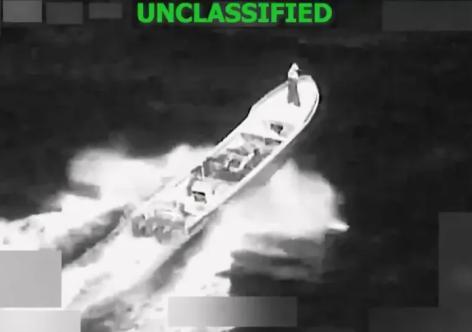 Mỹ tấn công tàu nghi chở ma túy khiến 3 người thiệt mạng ở Biển Caribe