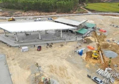 Các trạm dừng nghỉ trên tuyến cao tốc Bắc - Nam phía Đông đang thi công thế nào?