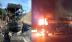 Xe khách cháy dữ dội trên cao tốc La Sơn – Túy Loan