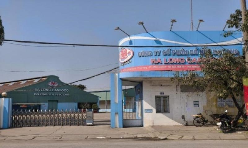 Công ty CP Đồ hộp Hạ Long (HaLong Canfoco). Ảnh: VnExpress.