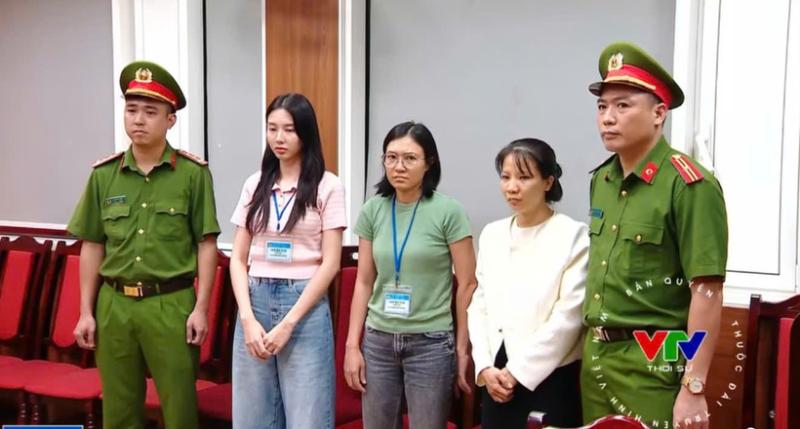 Khởi tố, bắt tạm giam hoa hậu Thùy Tiên. Ảnh: VTV