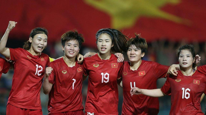 lan thu 4 lien tiep vo dich sea games doi tuyen nu viet nam nhan thuong cuc khung