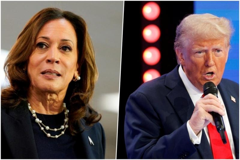 Khoảng cách giữa Phó Tổng thống Mỹ Kamala Harris và cựu Tổng thống Mỹ Donald Trump liên tục thu hẹp kể từ cuối tháng 9/2024. Ảnh: Reuters