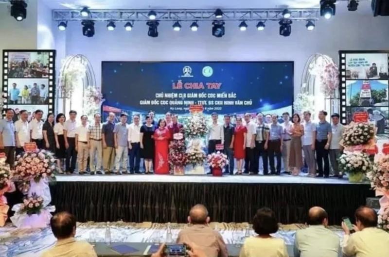 to chuc bua tiec chia tay nguyen giam doc cdc quang ninh bi xem xet ky luat copy
