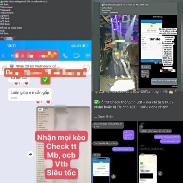 nhan vien cua 13 ngan hang ban thong tin tai khoan chi 200 000 den 1 9 trieu truong hop