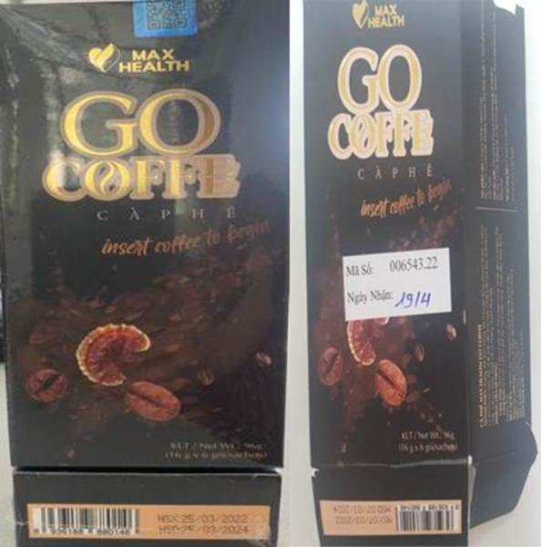 Mẫu cafe chứa chất cấm. Ảnh: Cục An toàn thực phẩm