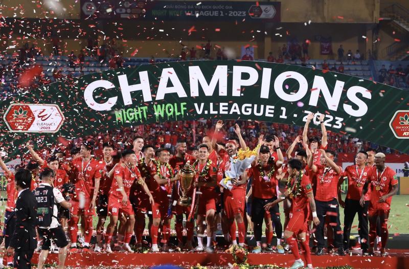 Hành trình lên ngôi vô địch V.League của câu lạc bộ Công an Hà Nội