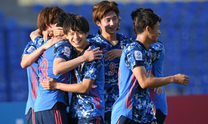 Nhật Bản là ứng viên hàng đầu cho chức vô địch U23 châu Á 2022, thắng ba hòa một sau bốn trận đã đấu. Ảnh: AFC
