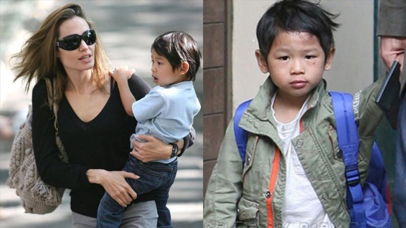 Khi đưa Pax Thiên sang Mỹ, Angelina Jolie dành nhiều thời gian ở bên, chăm sóc để con nhanh chóng hòa nhập, quen với cuộc sống mới. Ảnh: AFP.