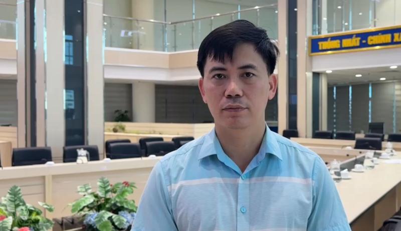 Ông Nguyễn Văn Hưởng - Trưởng phòng Dự báo Thời tiết, Trung tâm Dự báo Khí tượng Thủy văn Quốc gia cho biết, dự báo hoàn lưu hậu bão có thể gây mưa dông ở miền Bắc đầu tuần tới. Ảnh: An An