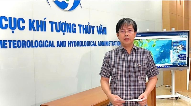 Ông Mai Văn Khiêm, Giám đốc Trung tâm Dự báo khí tượng thuỷ văn quốc gia