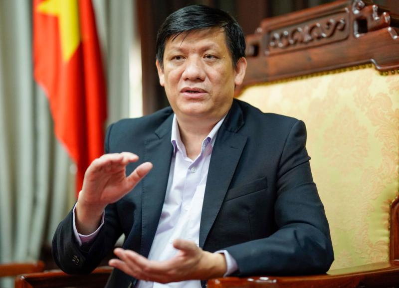 Bộ trưởng Y tế Nguyễn Thanh Long. Ảnh: Phạm Chiểu