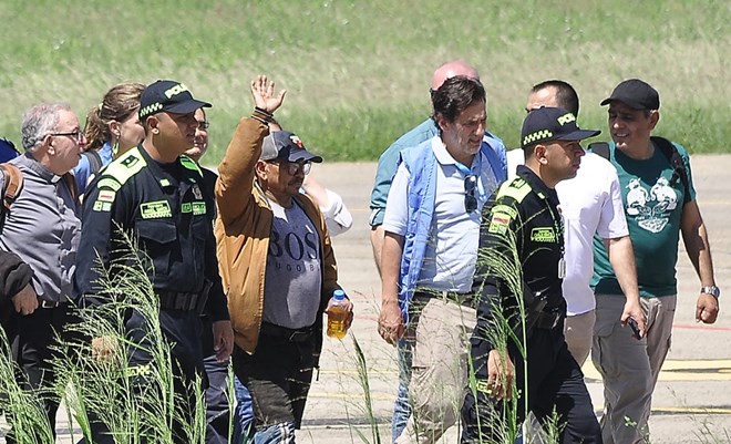 Cha của tiền đạo Luis Diaz đã được trả tự do