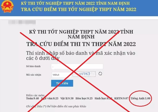 thuc hu thong tin thi sinh dat tren 28 diem khoi a truot tot nghiep thpt