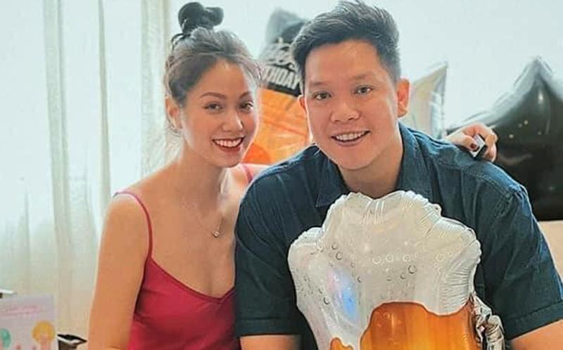 Nguyễn Kim Trung Thái và Nguyễn Võ Quỳnh Trang. Ảnh:Facebook Trang Nguyen