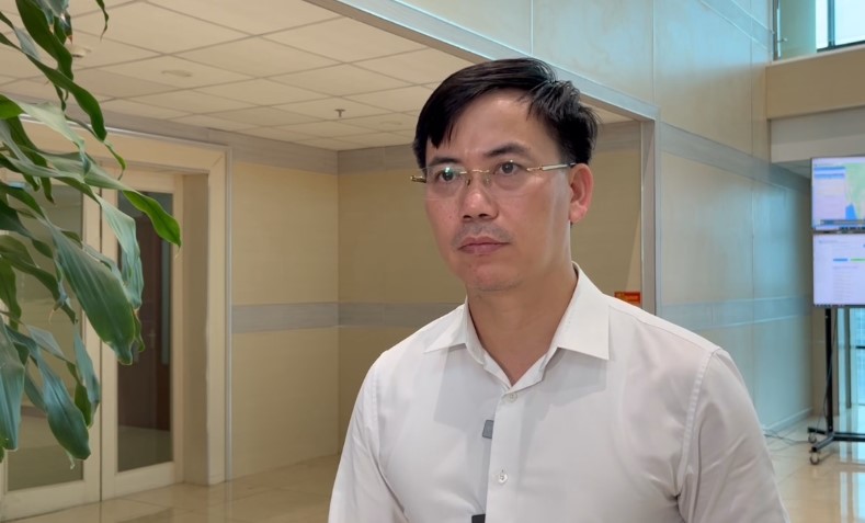 Ông Nguyễn Văn Hưởng - Trưởng phòng Dự báo Thời tiết, Trung tâm Dự báo Khí tượng Thuỷ văn Quốc gia. Ảnh: An An