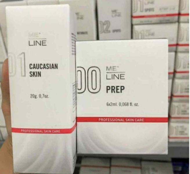 Sản phẩm ME LINE 01 CAUCASIAN SKIN (số tiếp nhận: 243285/24/CBMP-QLD cấp ngày 11/7/2024) do Công ty TNHH Dược phẩm Toàn Cầu Đông Nam phân phối bị thu hồi. Ảnh: Sức khỏe & Đời sống