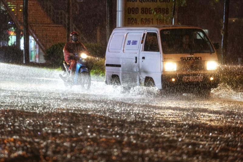 Dự báo mưa lớn ở vùng núi Bắc Bộ