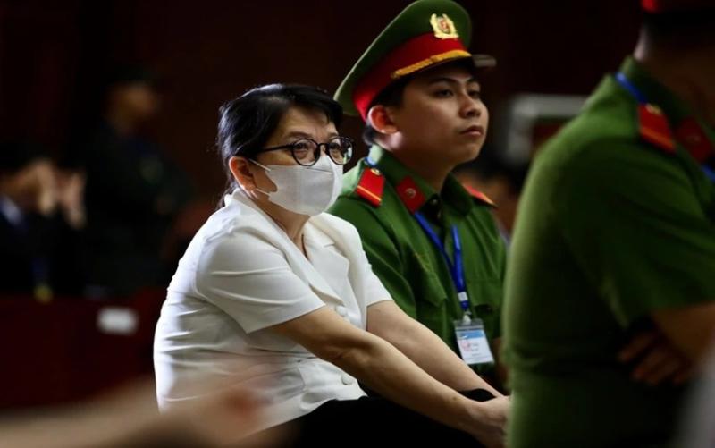 Bị cáo Đỗ Thị Nhàn tại tòa. (Ảnh: PLO)