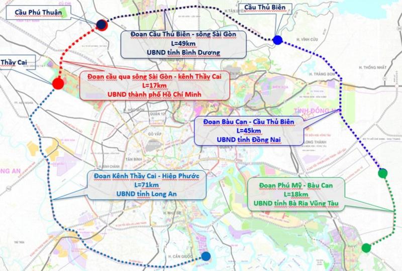 Dự án Vành đai 4 TPHCM dự kiến trình Quốc hội cuối năm 2023