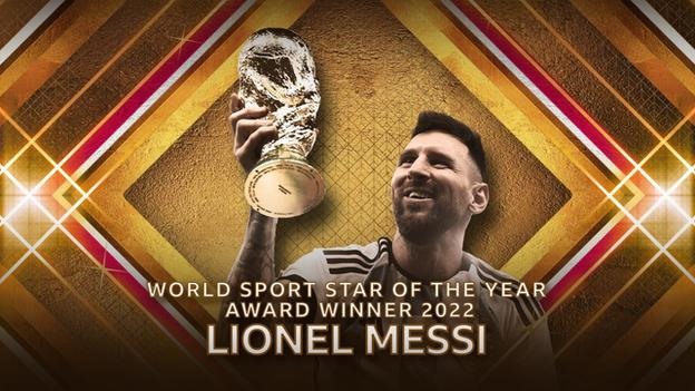Lionel Messi nhận giải Ngôi sao thể thao thế giới 2022