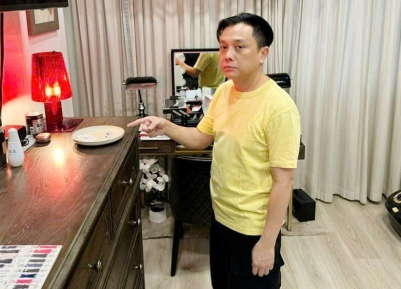 Ông Nguyễn Công Trí lúc bị bắt. (Ảnh: Cơ quan công an)