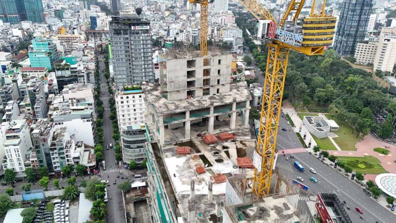 Dự án sau khi hoàn thành mở ra kỳ vọng thay đổi diện mạo trung tâm TPHCM. Ảnh: Thái Bảo