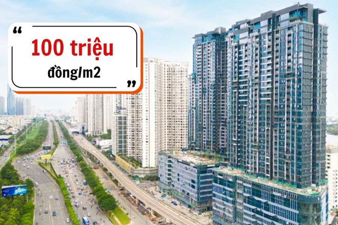 Dự báo giá chung cư tiếp tục tăng "nóng", vượt mức 100 triệu đồng/m2