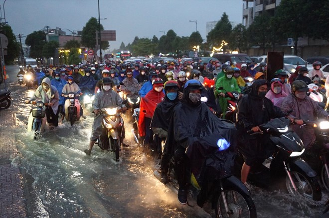 Dự báo Nam Bộ có mưa lớn trong nhiều ngày