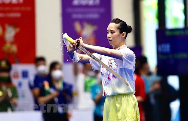 Quoc Khanh va Thuy Vi lien tiep gianh HCV cho doan Viet Nam hinh anh 2