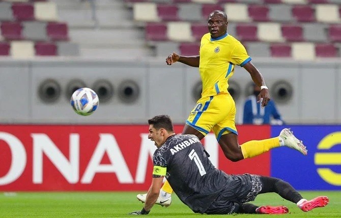 Vincent Aboubakar là một trong những ngôi sao trong đội hình Al Nassr. Ảnh: SPL