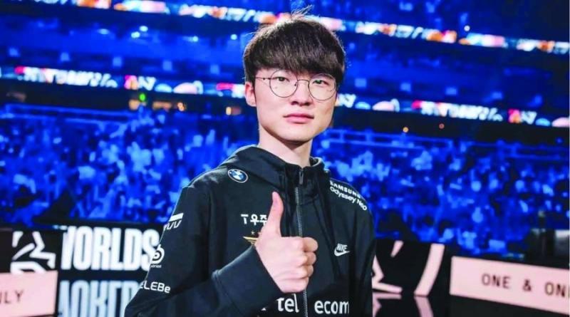 'Faker' Lee Sang-hyeok. Ảnh: Gulf Times