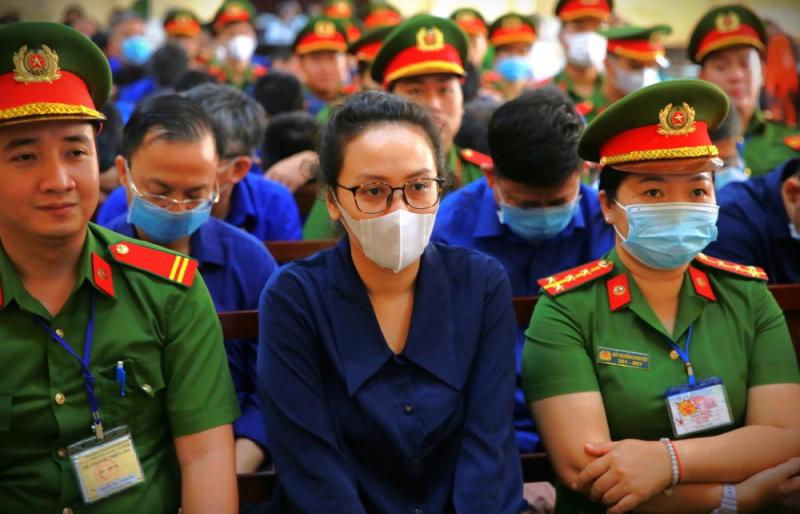 Bị cáo Trương Huệ Vân. Ảnh: Anh Tú