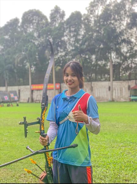 sea games 31 nhan sac xinh dep cua nu cung thu duoc menh danh mui ten vang 4