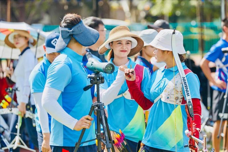 sea games 31 nhan sac xinh dep cua nu cung thu duoc menh danh mui ten vang 3