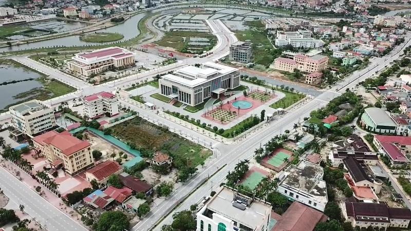 Một góc TP. Đồng Hới, tỉnh Quảng Bình Ảnh: Trần Lâm