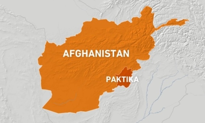 Vị trí tỉnh Paktika. Đồ họa: Al Jazeera.