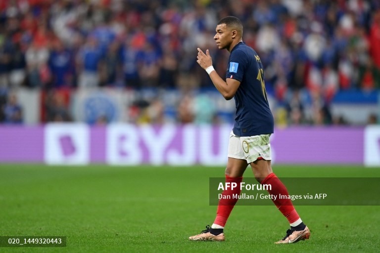 Mbappe sẽ có lần thứ hai vô địch World Cup ở tuổi 23? Ảnh: AFP