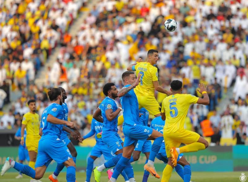 Trận chung kết diễn ra quyết liệt, căng thẳng hấp dẫn. Ảnh: Al-Nassr
