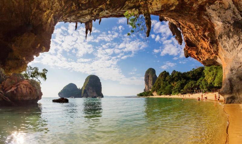 Đảo Krabi, địa điểm du lịch nổi tiếng ở Thái Lan. Ảnh: Shutterstock