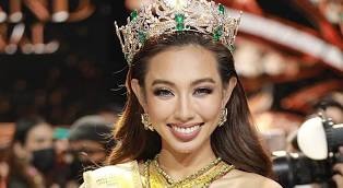 Sau khi đăng quang Hoa hậu Hòa bình Quốc tế 2021, Thùy Tiên đắt show và được chủ tịch Hoa hậu Hòa bình Quốc tế ngợi khen về khả năng thu hút hợp đồng cho cả BTC cuộc thi. Ảnh: MGI