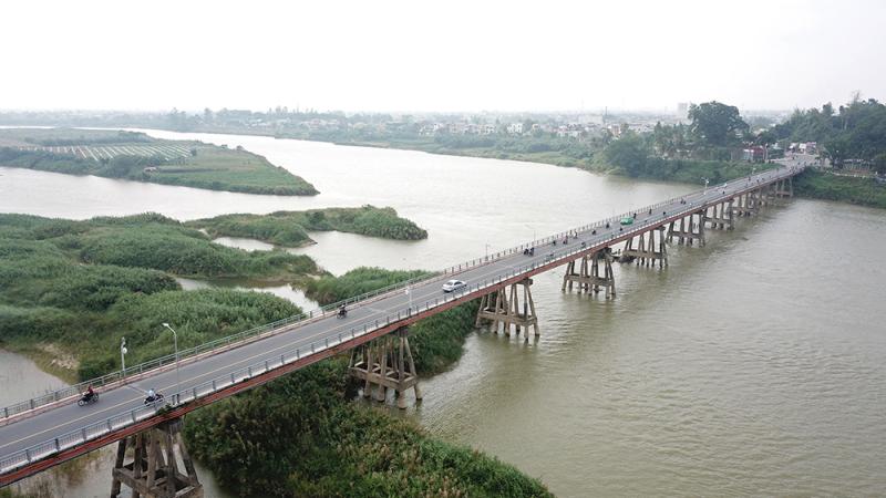 Cầu Trà Khúc 1. Ảnh: Phạm Linh